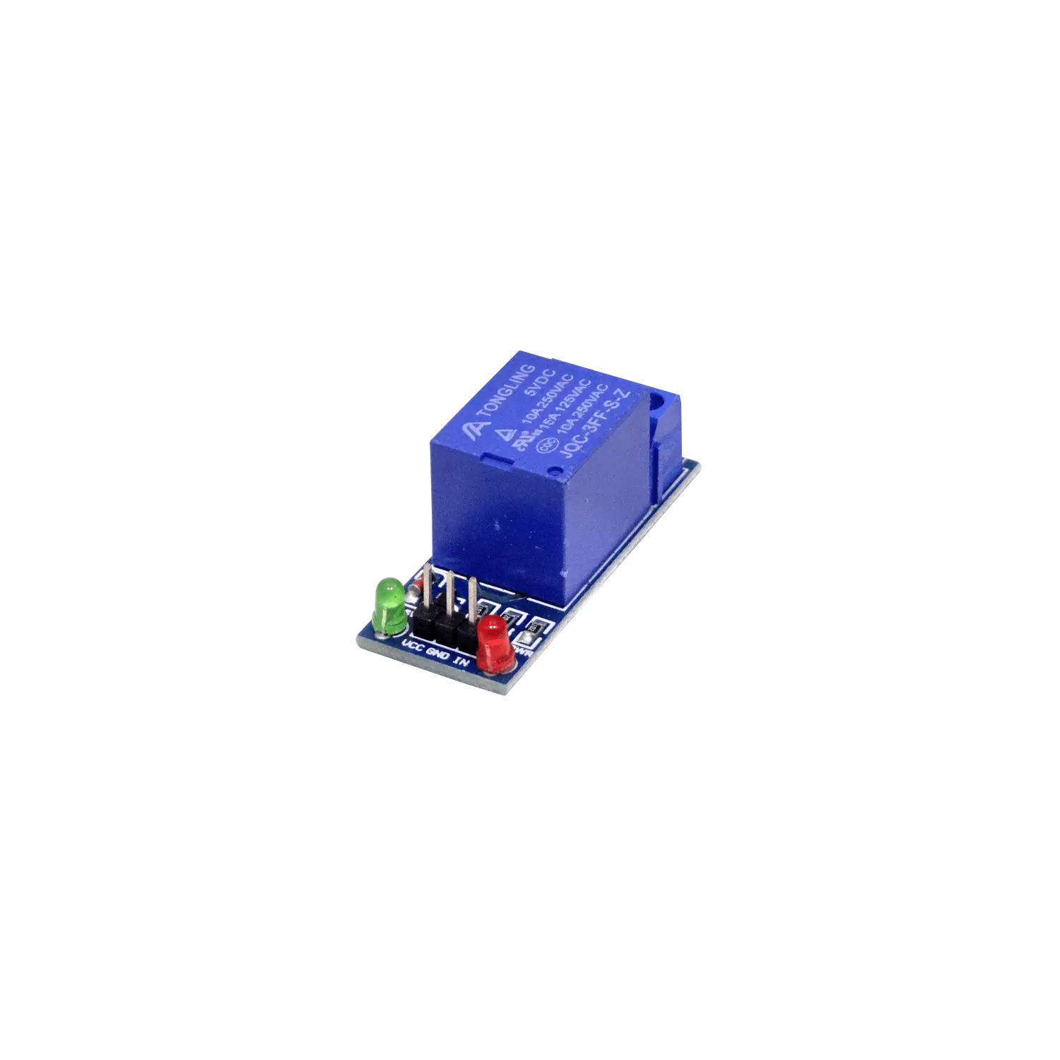 Módulo Relé 5VDC 6-pin NC/NA LED Opto-aislado JQC-3FF-S-Z 1