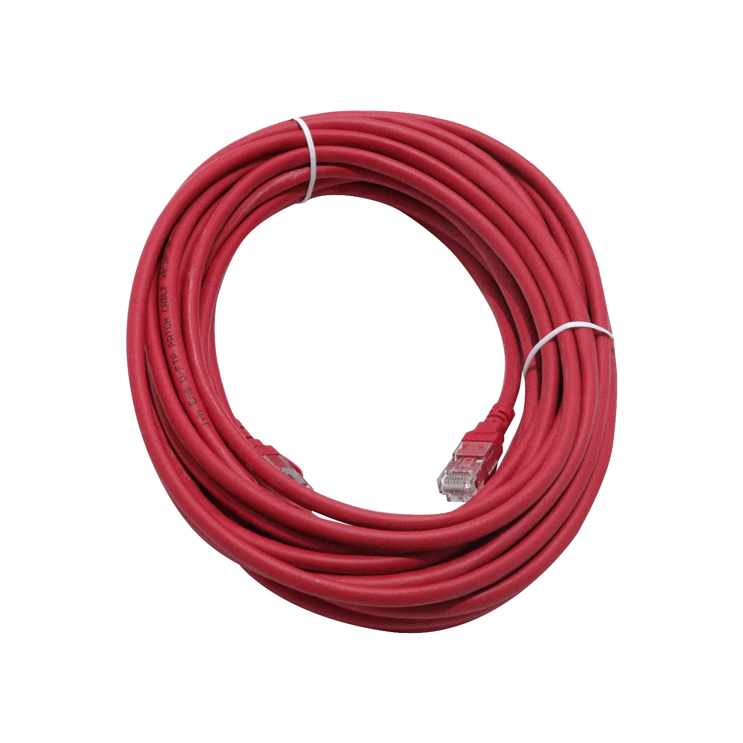 Cable Patch LINKMADE Cat6A U/FTP Rojo LSZH, 10m, Inyectado, Multifilar   1