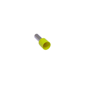 Amarillo 10,0mm2 12/21,5mm 100-un AWG7 Ferrules Terminal Aislado Crimp