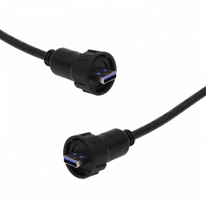 Industrial 1,0mt A-M A-M AM-AM Cable USB3.0 Macho-Macho 1mt 100cm