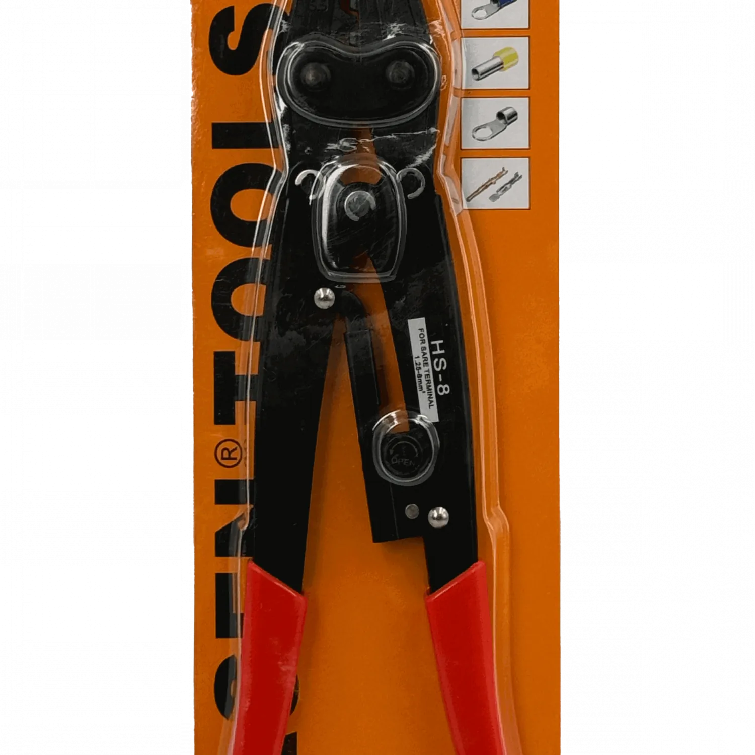 Herramienta Crimpeadora para Conectores Ferruler, Rango 1.25-8mm² 1