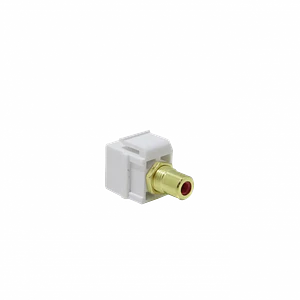 Rojo-RCA-H Rojo-RCA-H Keystone Blanco Hembra-Hembra H-H