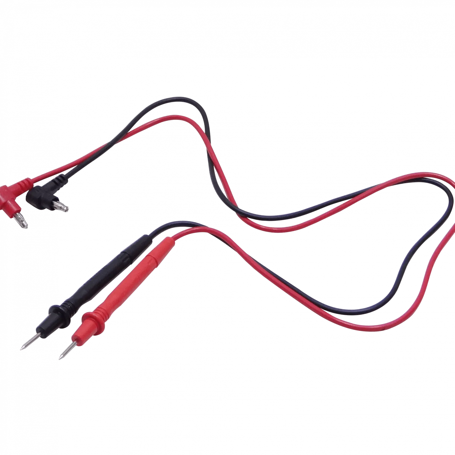 Repuesto Par Cables 57cm Punta16mm p/instrumento Multitester Universal 1