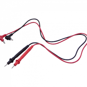 Repuesto Par Cables 57cm Punta16mm p/instrumento Multitester Universal