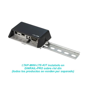 Montaje en Riel Din 35mm x 7.5mm, MikroTik DINRAIL-PRO, Compatible con Serie LtAP-mini
