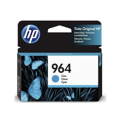 Cartucho original de Tinta HP 964 Cian 1