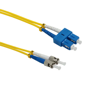 3mt ST/UPC-SC/UPC MonoModo SM Duplex Jumper Cable Fibra 9/125um 3mm