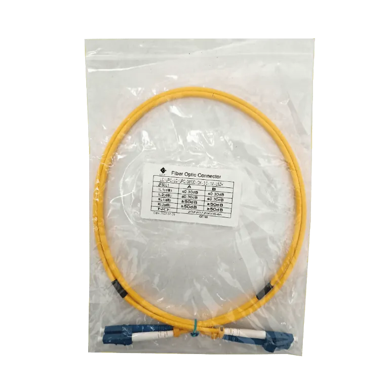 1mt LC-LC MonoModo SM Duplex Jumper Cable Fibra 3.0mm 9/125um 1