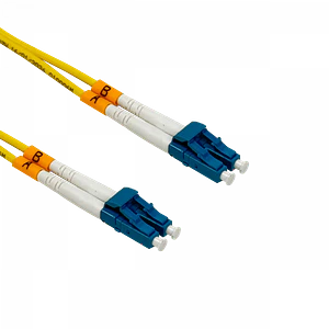 LSZH 2mt LC-LC MonoModo SM Duplex Jumper Cable Fibra 3.0mm 9/125um
