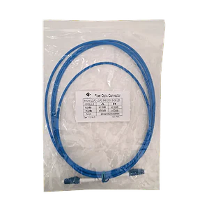 LSZH Blindado 2mt LC-LC SM Simplex Jumper Cable Fibra 3.0mm 9/125um