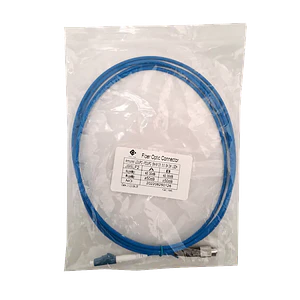 LSZH Blindado 2mt LC-FC SM Simplex Jumper Cable Fibra 3.0mm 9/125um