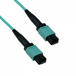 LSZH 40mt OM4 MPO-MPO 12-Fibras Type-B Multimodo MM Jumper Fibra