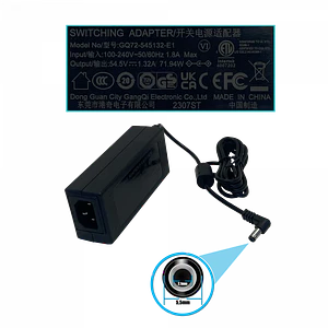 PLANET 6-1000(4-PoE+af/at) 55W-tot Switch no-Admin no-Rack inc-55V/72W