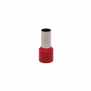 Rojo 35,0mm2 16/30,0mm 25-unid AWG2 Ferrules Terminal Aislado Crimp