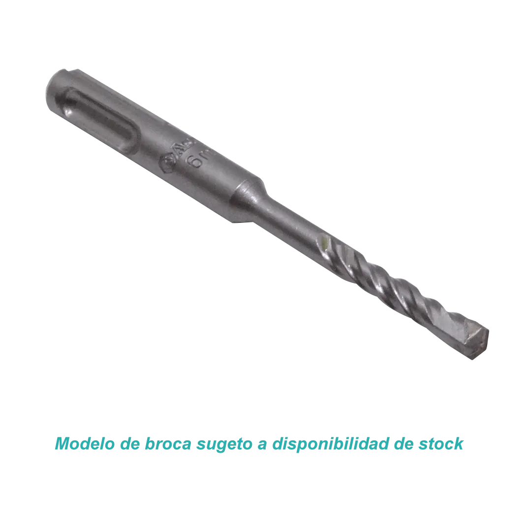 6mm x 110mm Broca Rotomartillo Concreto SDS sim-Hilti 1