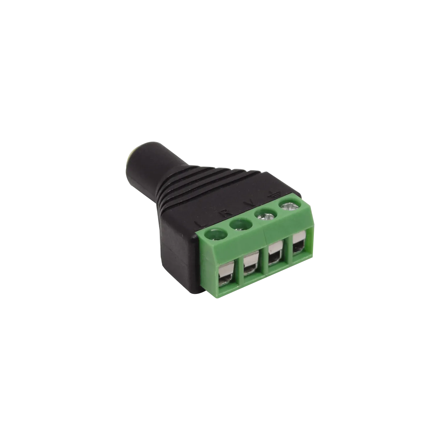 Conector A/V 4-Pin Jack 3.5mm Hembra a Regleta Terminal 1