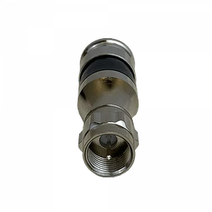 Conector F-Macho Compresión RG11 16mm con Refuerzo para Cable Coaxial