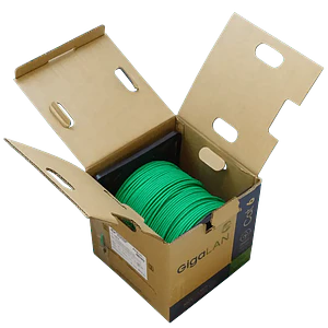 Caja Cable FURUKAWA CAT6 UTP Verde LSZH 305m Unifilar Gigalan