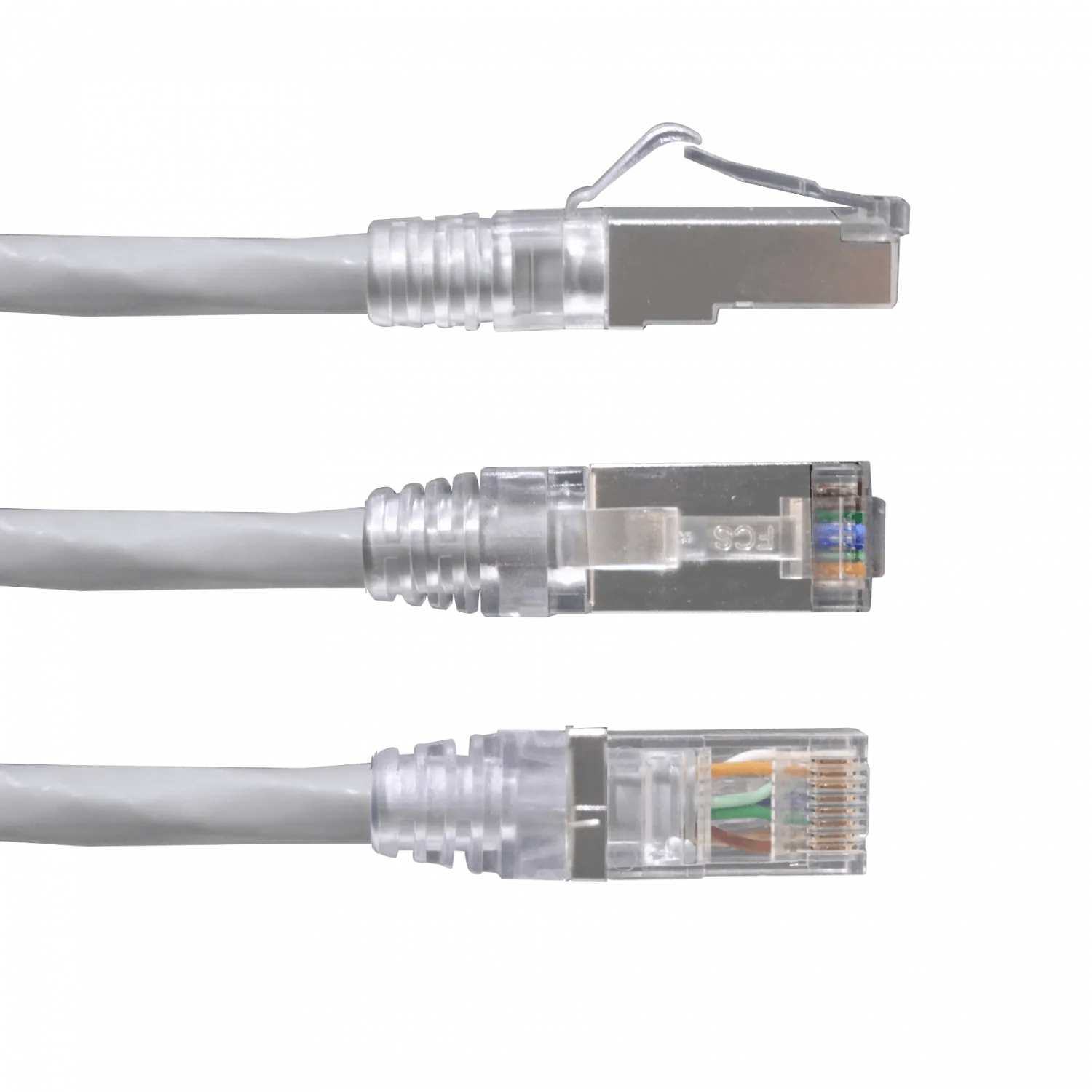 Cable Patch Furukawa Cat6a 2mt Gris F/UTP LSZH RJ45 Gigalan 1