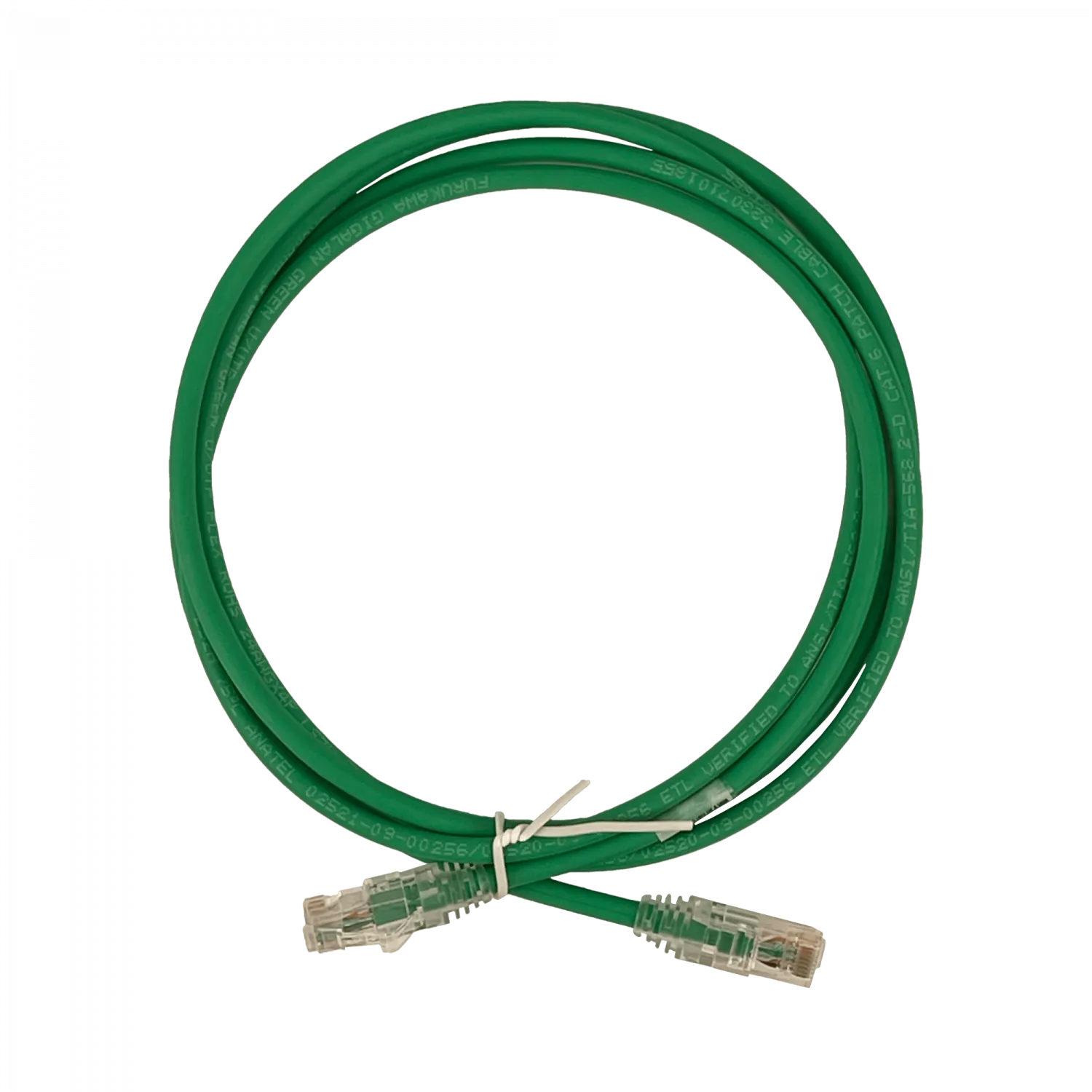 Cable Patch Furukawa Cat6 2mt Verde U/UTP LSZH RJ45 Gigalan 1