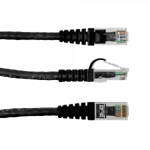 Cable Patch Furukawa Cat5e 1mt Negro U/UTP CM RJ45 Multilan