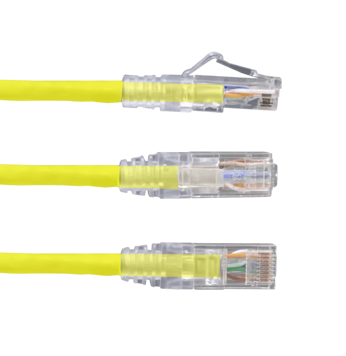 Cable Patch Furukawa Cat6 2mt Amarillo U/UTP LSZH RJ45 Gigalan 1