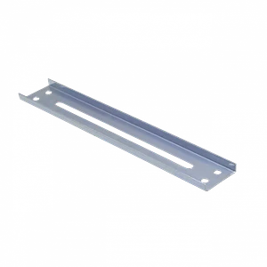 CCA-30C. 30cm 4-Perf Barra Metal Ranurada Soporte para CC-120 301x49x13mm
