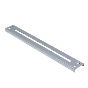 40cm 4-Perf Barra Metal Ranurada Soporte para CC-240 402x49x13mm