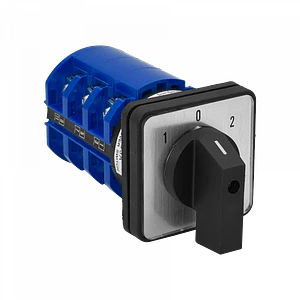 Conmutador 3-Fases 1-0-2 63A 660V 3-pos Interruptor 64x64mm D-90mm