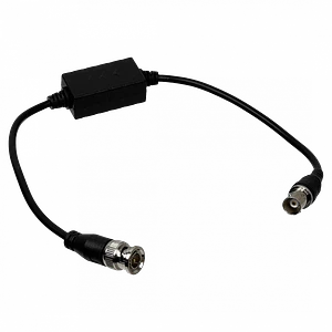 Video Balun Filtro Aislador de Tierra BNC-Macho a BNC-Hembra