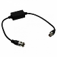 Video Balun Filtro Aislador de Tierra BNC-Macho a BNC-Hembra - Miniatura 1