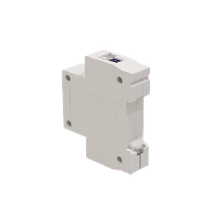 1-Enchufe 10/16A sin-Tierra US-EU-CL para Riel Din Ancho-18mm sin-Norm