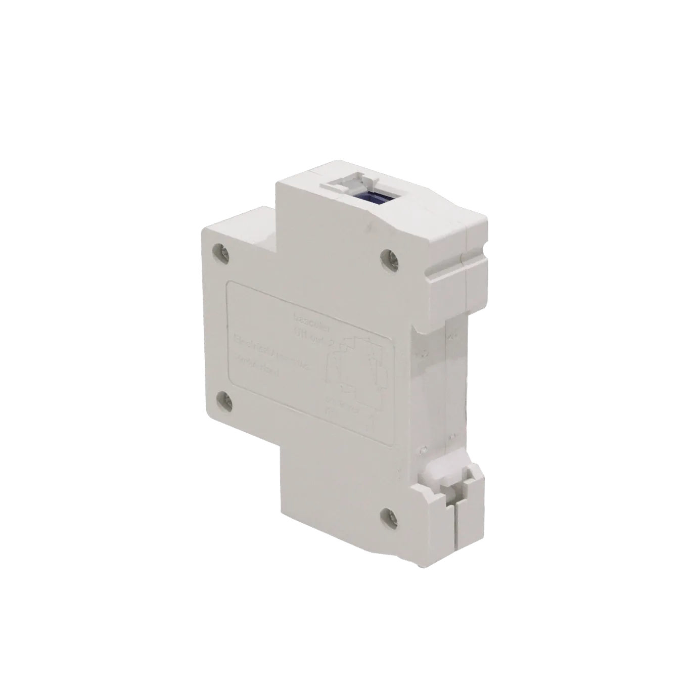 1-Enchufe 10/16A sin-Tierra US-EU-CL para Riel Din Ancho-18mm sin-Norm 1