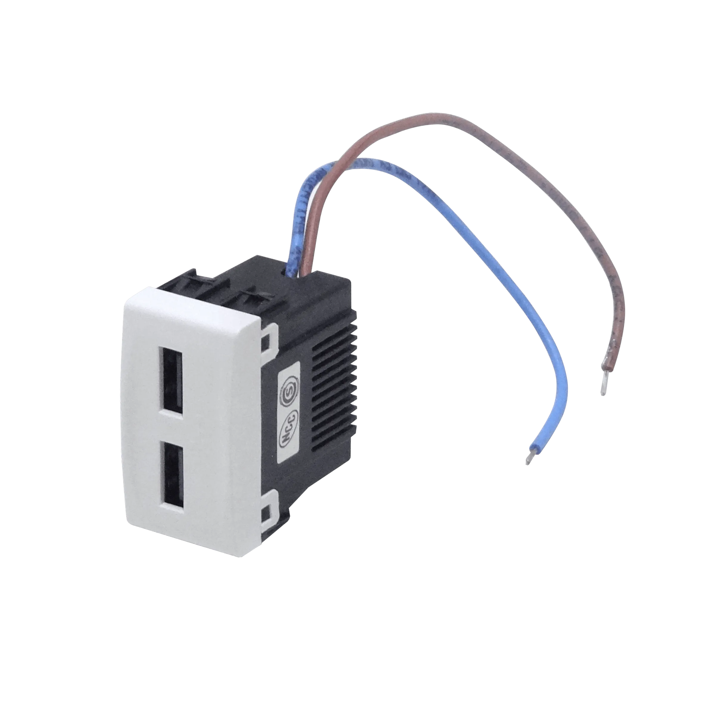 KALOP Modulo 2xUSB-AH 5V 2A 10W 100-240VAC req-Bastidor KS40490 1