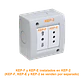 KALOP 10/16A Blanco 2b+T Enchufe Hembra 250V req/KEP-A KL40260 - Miniatura 1