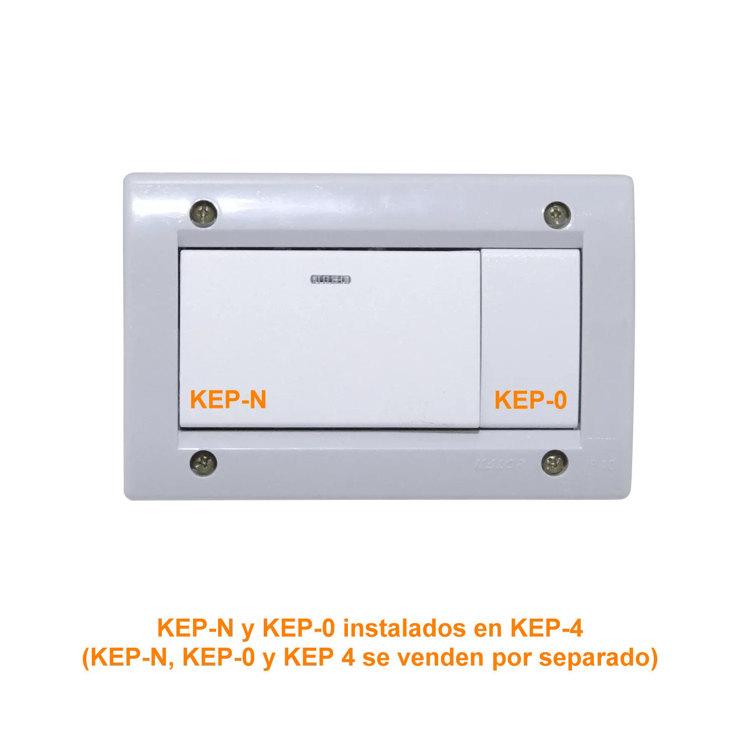 KALOP Blanco Teclon 2pin 9/12 Interruptor 16A 250V req/KEP-A KT40123 1