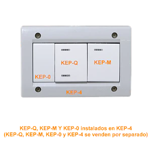 KALOP Blanco Teclon/2 3pin 9/24 Interruptor 16A 250V req/KEP-A KL40126