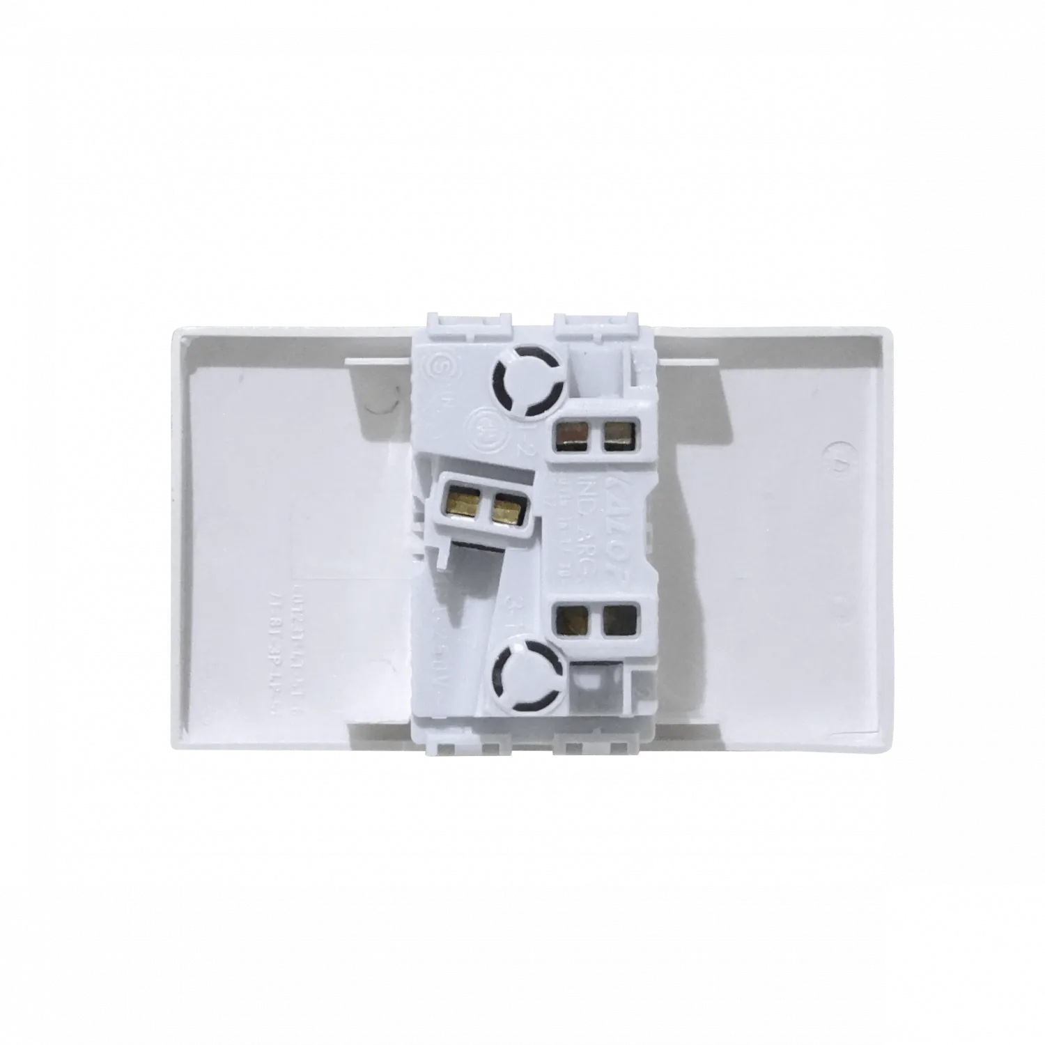 KALOP Blanco Teclon 3pin 9/24 Interruptor 16A 250V req/KEP-A KT40126 1