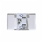 KALOP Blanco Teclon 3pin 9/24 Interruptor 16A 250V req/KEP-A KT40126 - Miniatura 1