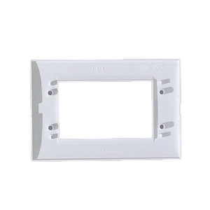 KALOP Placa Civil 3-Puestos Blanco Tapa 3-Modulos 122x82mm KL/KS40710