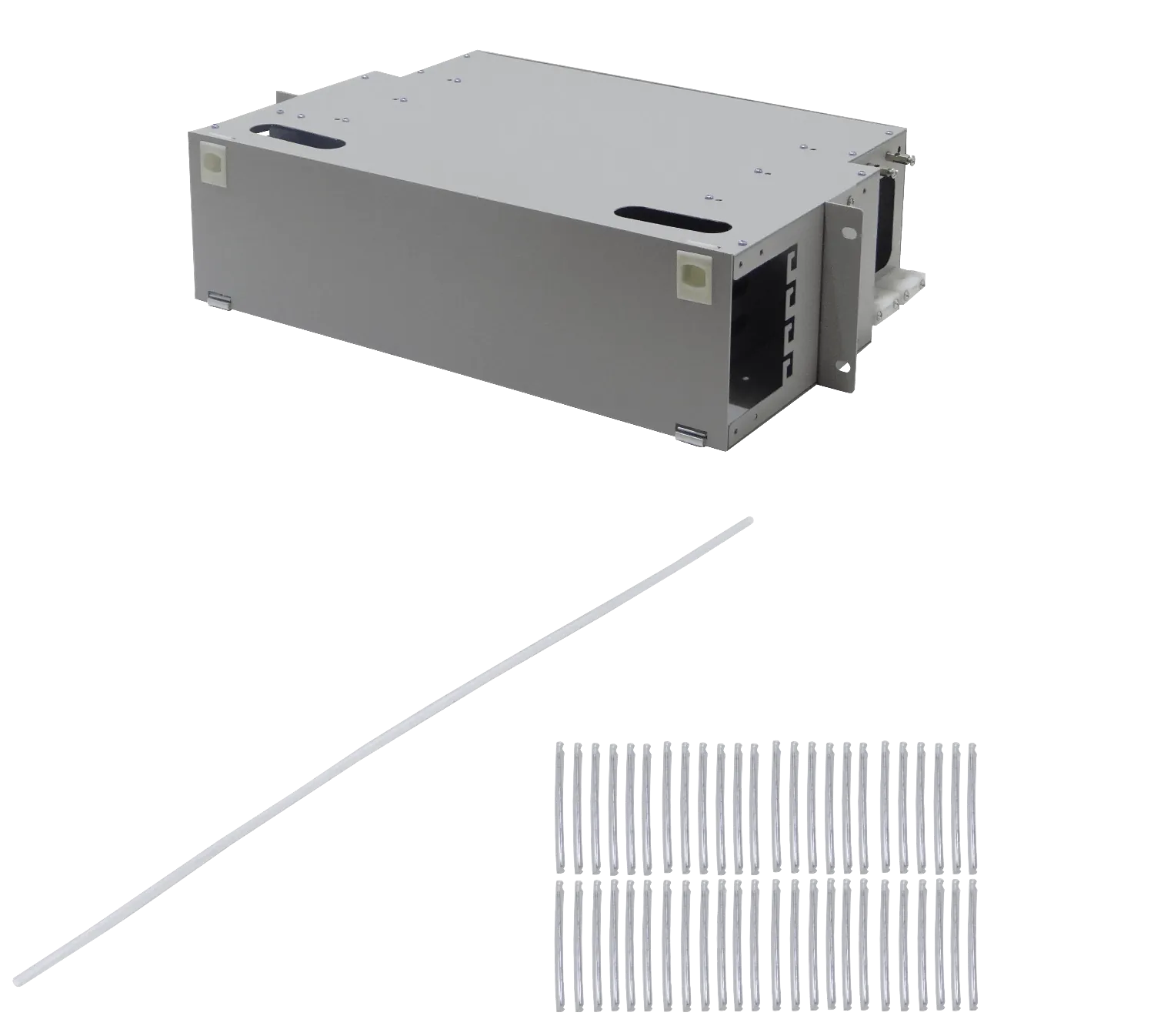 Cabecera 3U-Rack Metalica tipo ODF para 4 bandeja 1