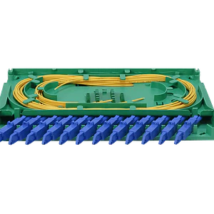 Bandeja 12-E2000/UPC p/Cabecera tipo ODF incluye pigtails-SM y coplas