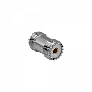 Adaptador Coaxial UHF Hembra a UHF Hembra PL259-HH SO-239 Tipo Copla