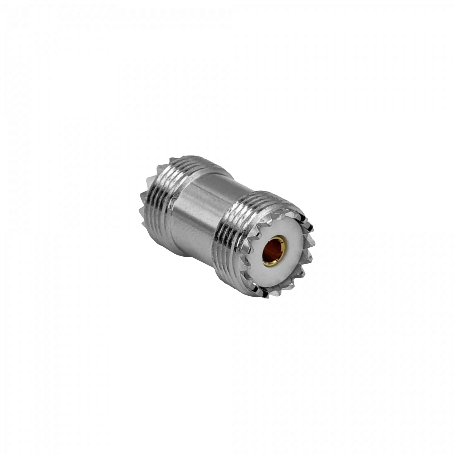 Adaptador Coaxial UHF Hembra a UHF Hembra PL259-HH SO-239 Tipo Copla 1