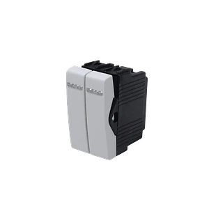 KALOP Blanco Doble Unipolar 9/12 Interrupts 10A 250V req/KEP-A KL40100