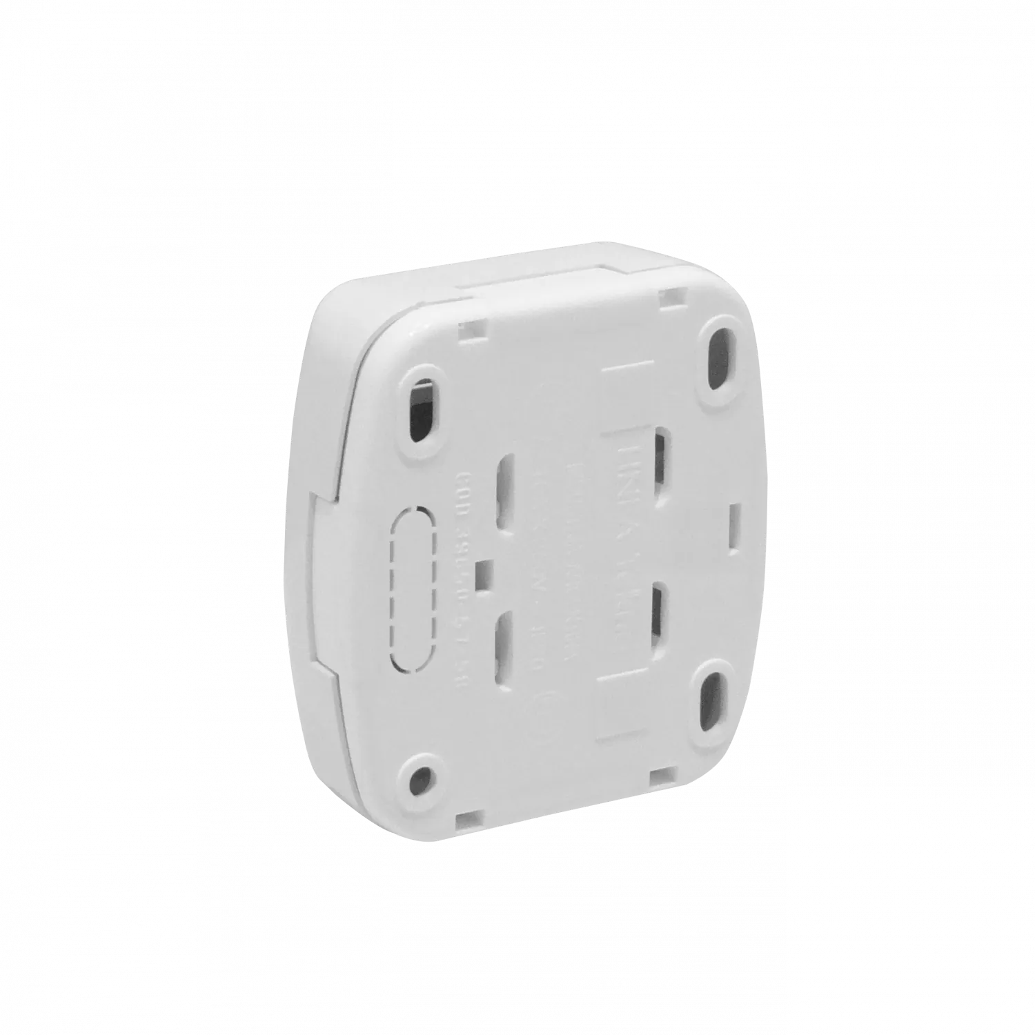 KALOP 9/12 Boton Switch Simple Sobrepuesto Blanco Tekna IP20 KS39650 1
