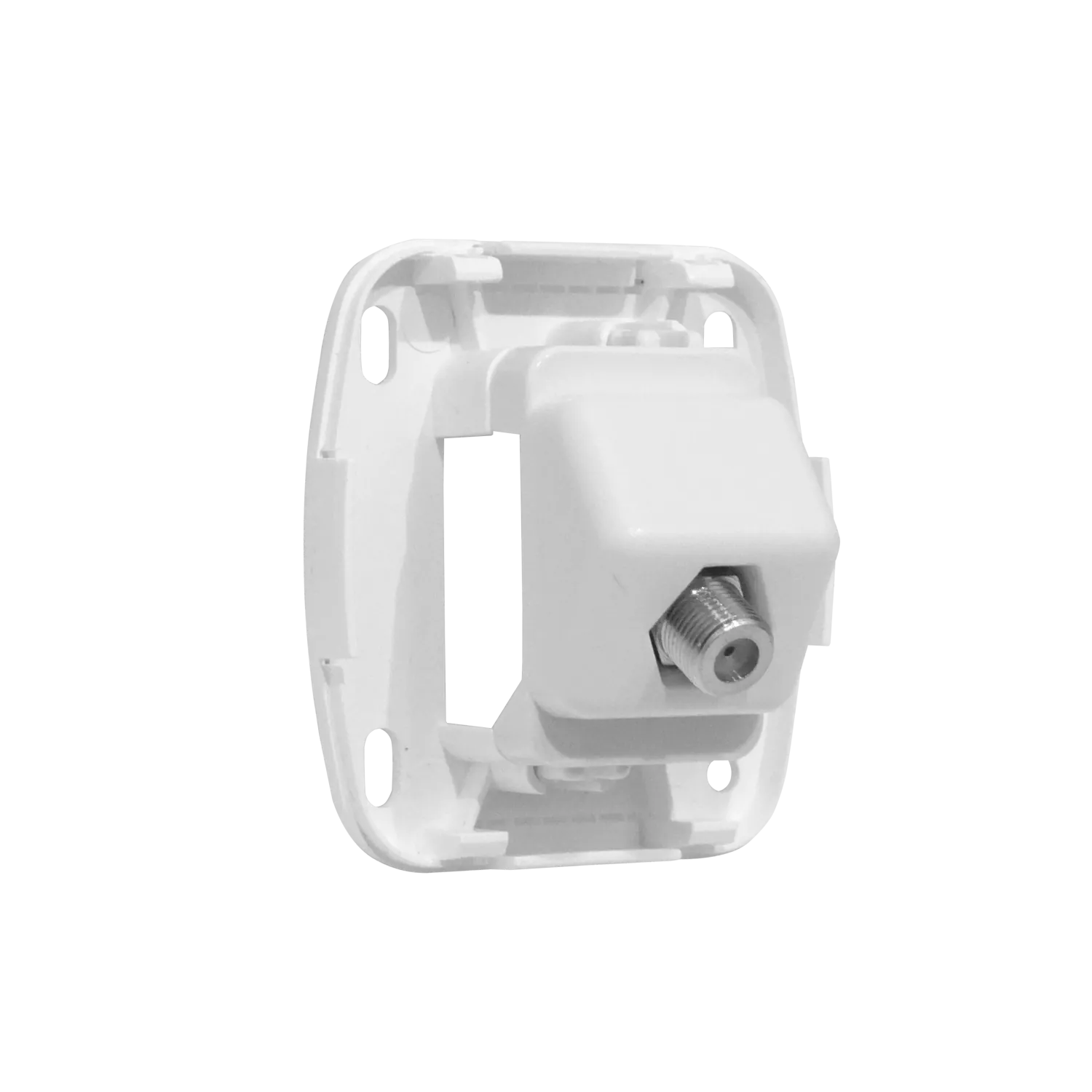 KALOP Roseta Blanco Toma Catv Pin Fino F-F Coaxial F-H F-H KS39655 1