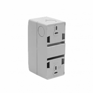 KALOP s/Tapa 18/36mm-Ancho Caja Plastica p/Automatico RielDin-Plastico
