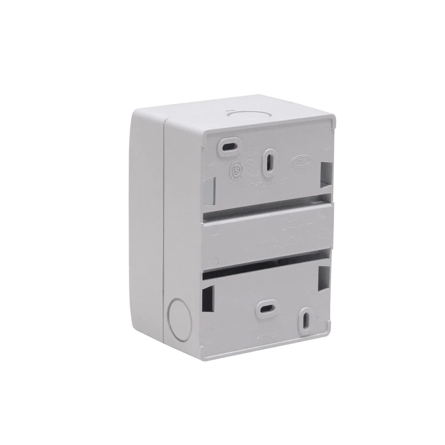 KALOP c/Tapa 54/72mm-Ancho Caja Plastica p/Automaticos RielDin-Plastic 1