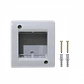 KALOP s/Tapa 2-Modulos Caja Gris IP40 2-Puestos Sigma KL42013 - Miniatura 1